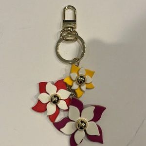 Multi color purse charm/key ring